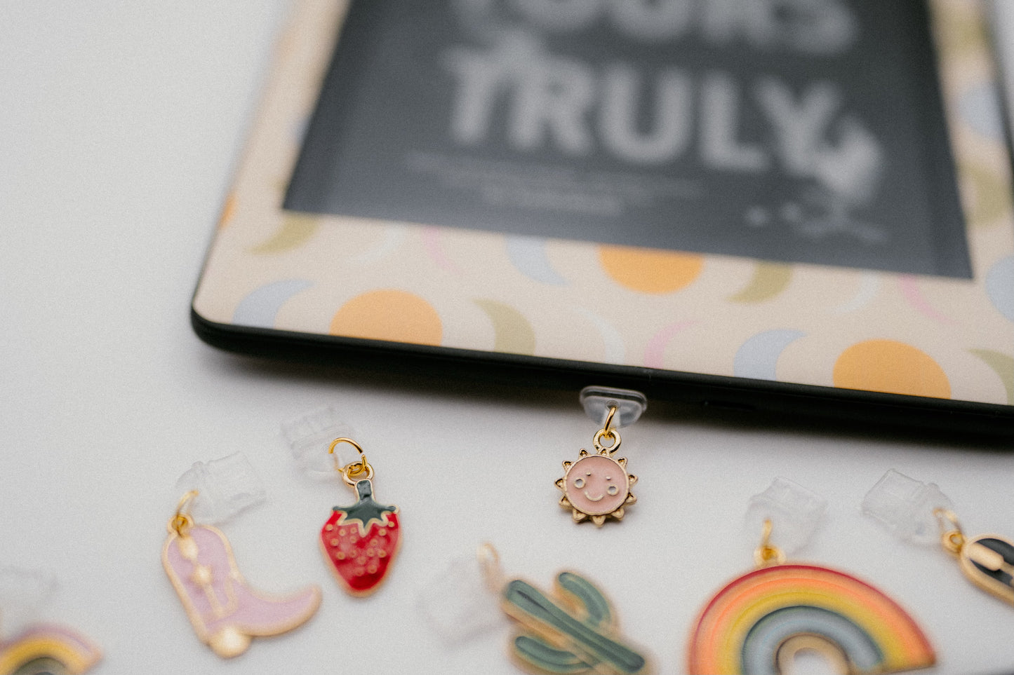 Colorful Kindle Charm Collection