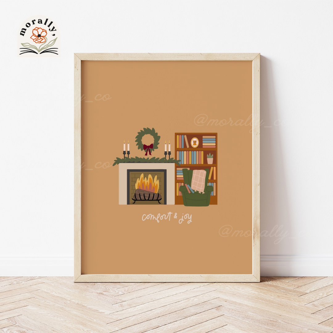 Comfort & Joy Art Print