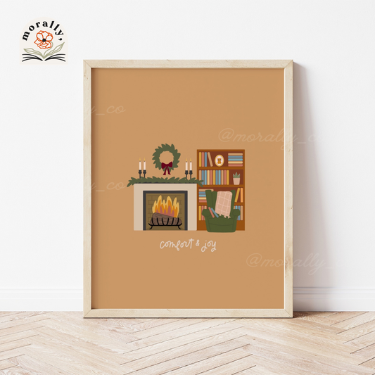 Comfort & Joy Art Print