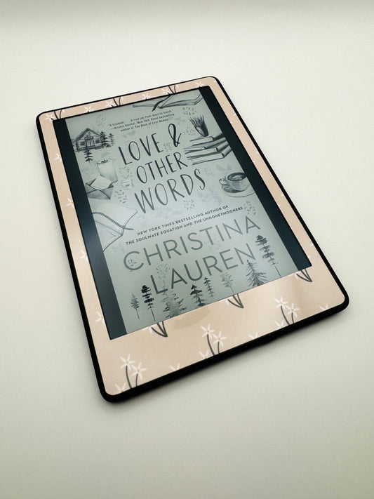 Creamy Flora Kindle Skin