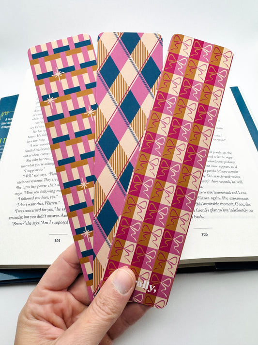 Jewel (December) Bookmark Trio