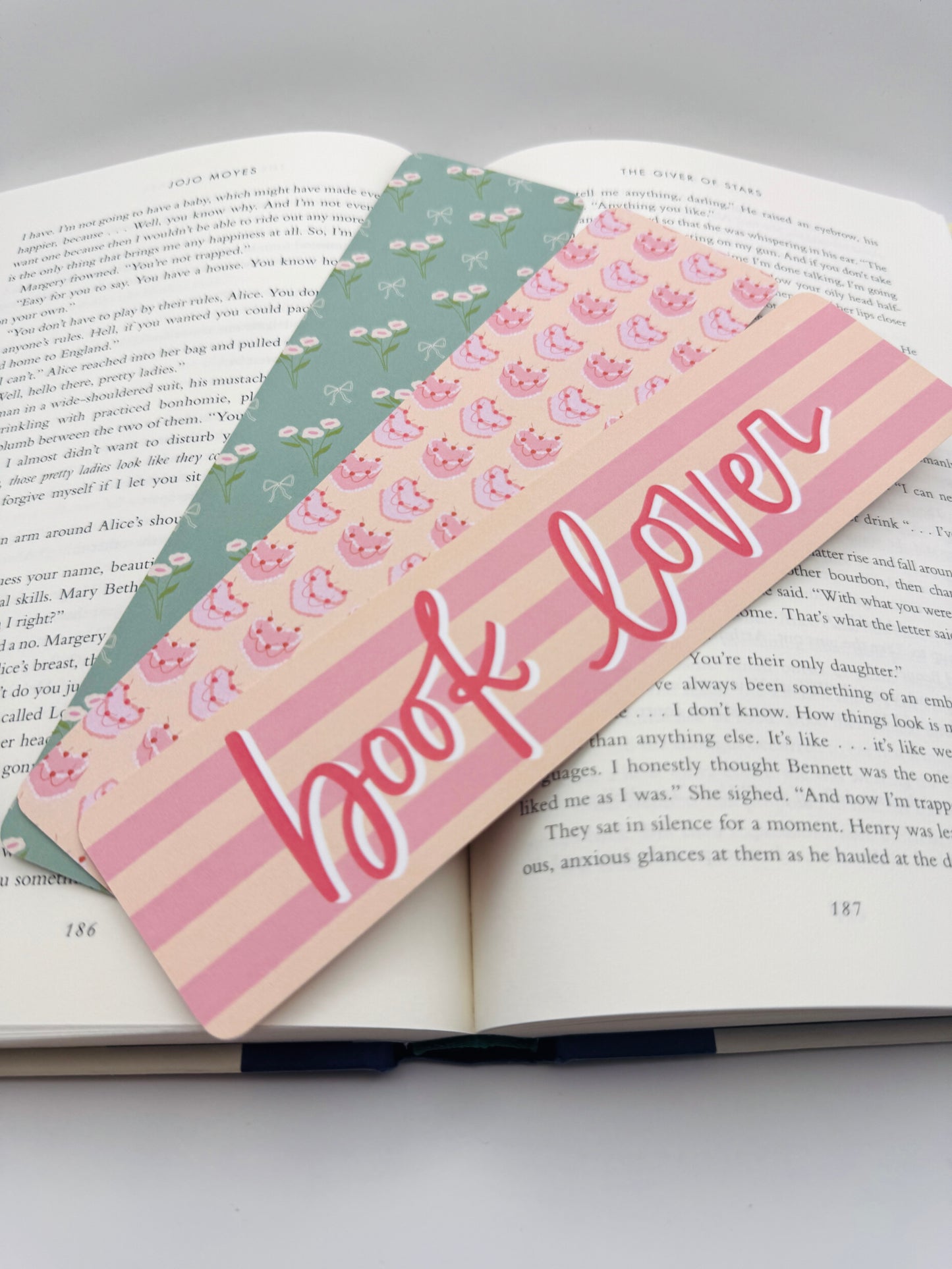 Coquette (August) Bookmark Trio