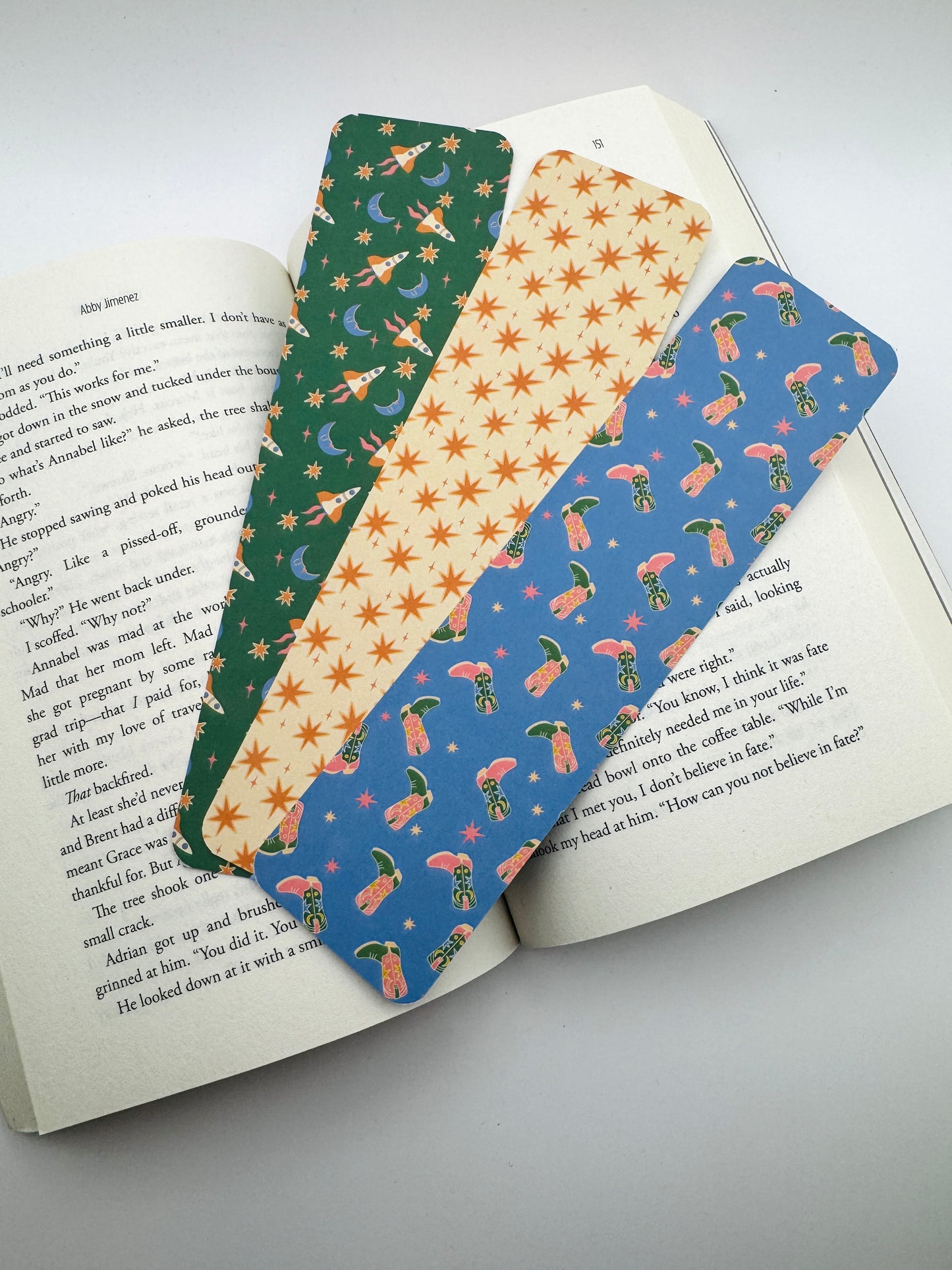Cosmic Cowgirl (June) Bookmark Trio