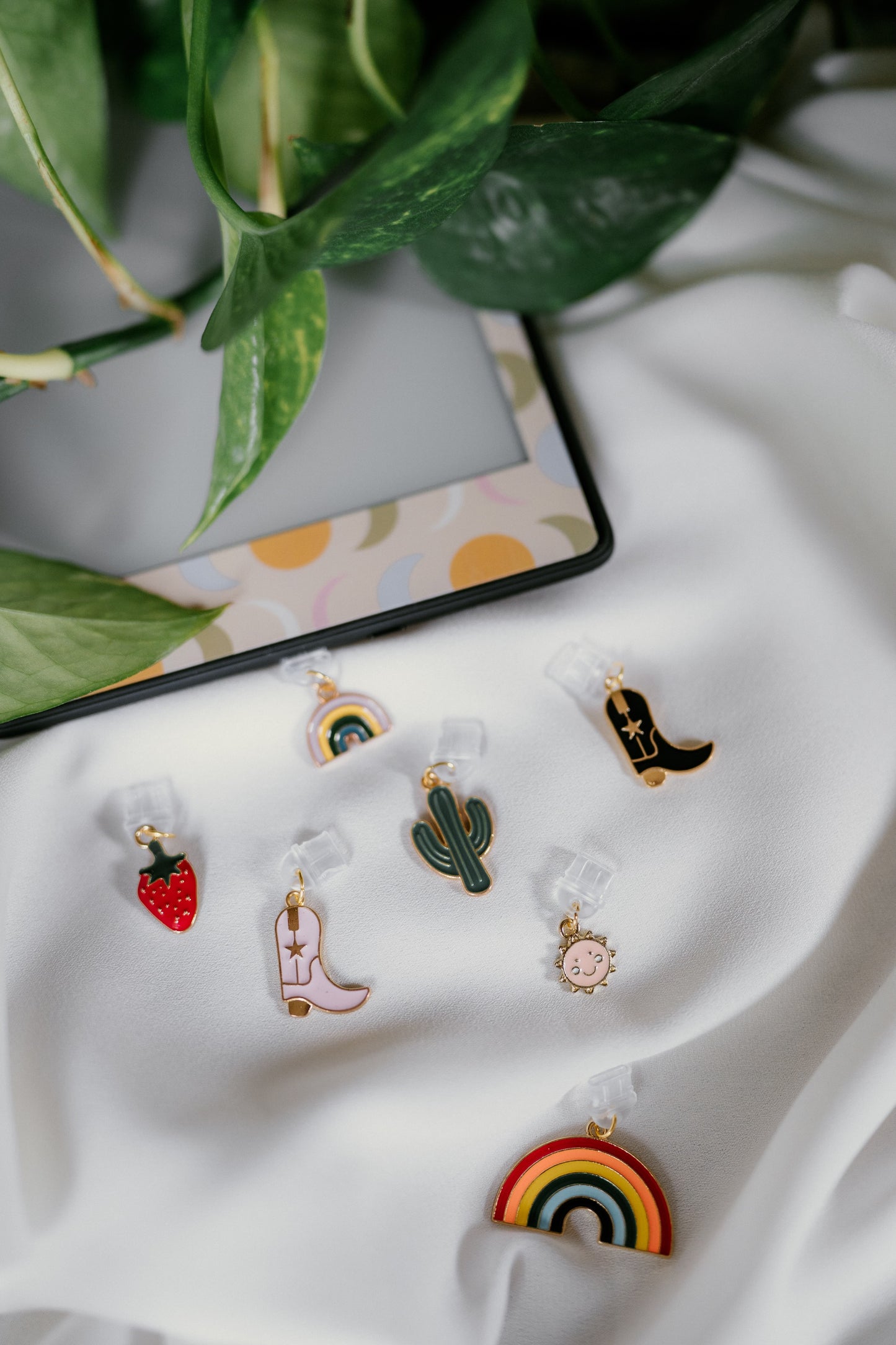 Colorful Kindle Charm Collection