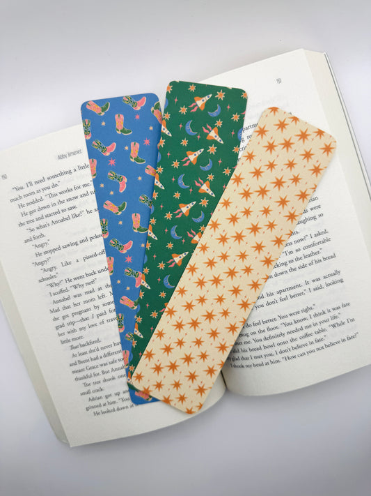 Cosmic Cowgirl (June) Bookmark Trio