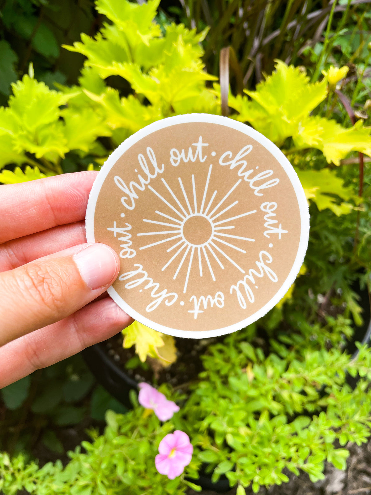 Chill Out sticker
