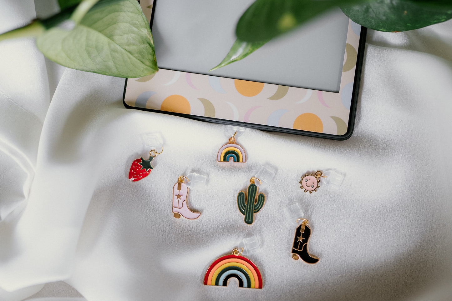 Colorful Kindle Charm Collection