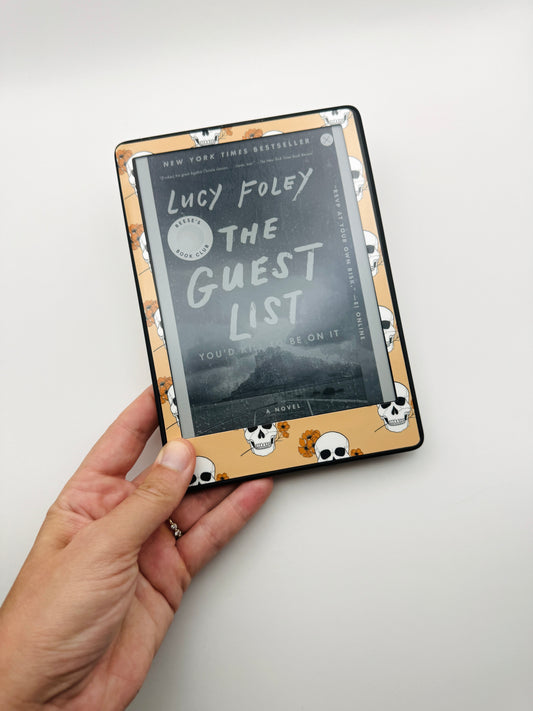 Death by TBR Kindle Skin