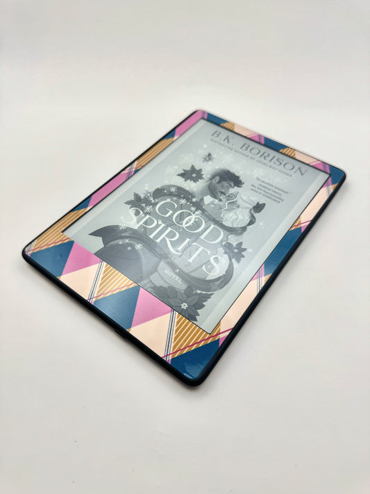 Plaid Jewel Kindle Skin