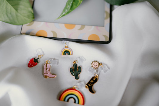 Colorful Kindle Charm Collection