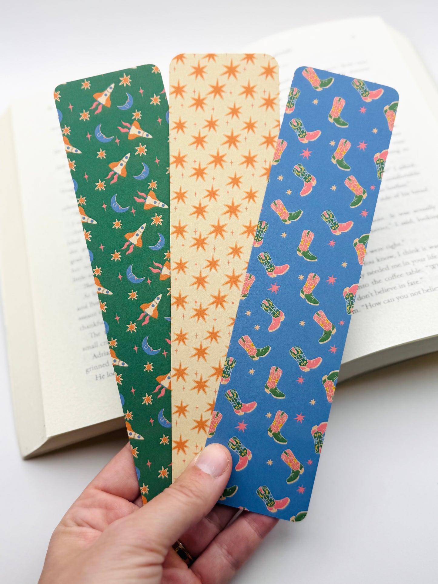 Cosmic Cowgirl (June) Bookmark Trio