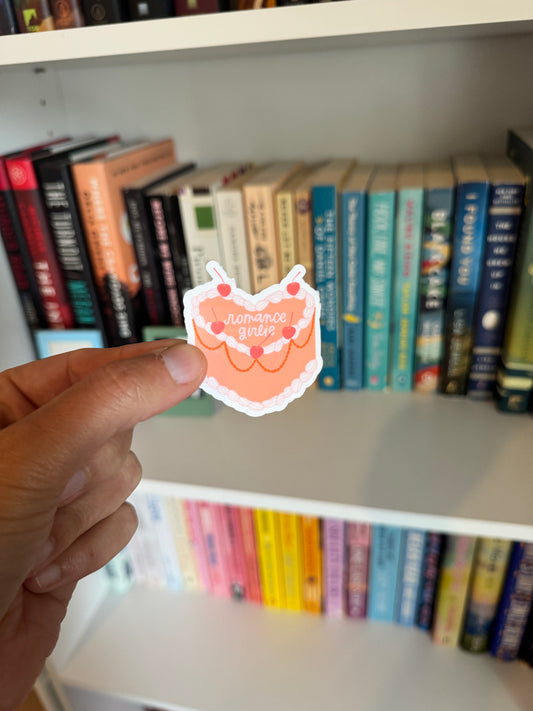 Romance Girlie Cake Sticker