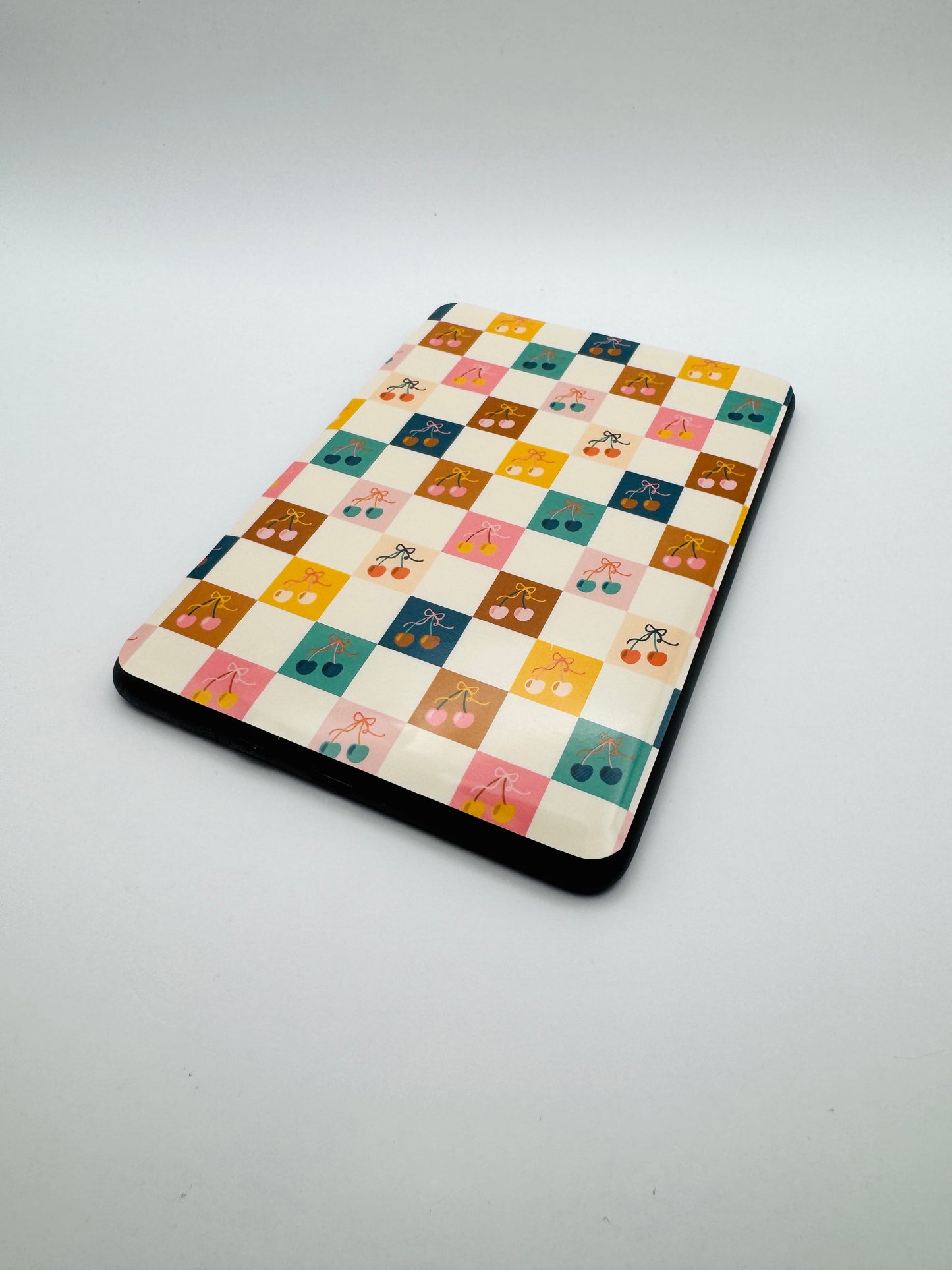 Cherry Checker Kindle Skin