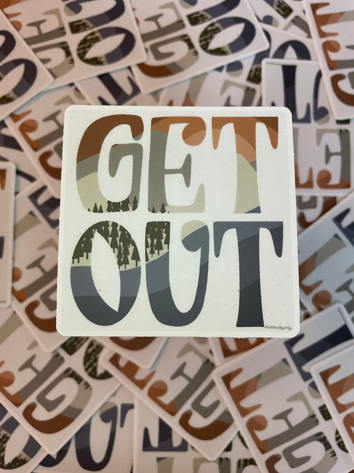 Get Out sticker