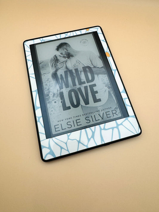 Abstract Modern Florals Kindle Skin