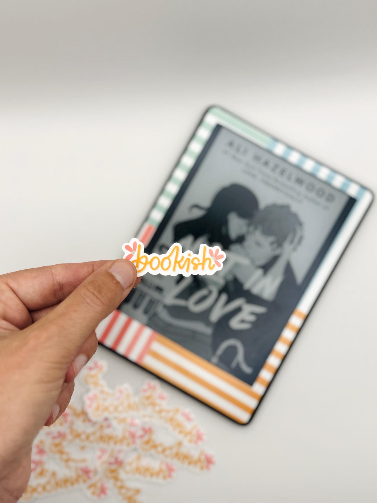 Bookish sticker