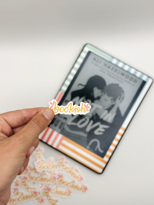 Bookish sticker