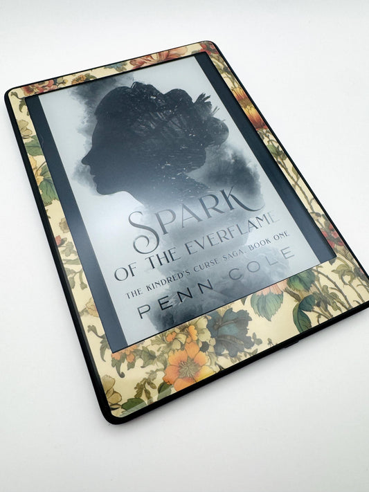 Peony for Your Thoughts Kindle Skin