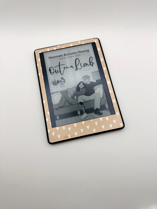 Hearts Out on a Limb Kindle Skin