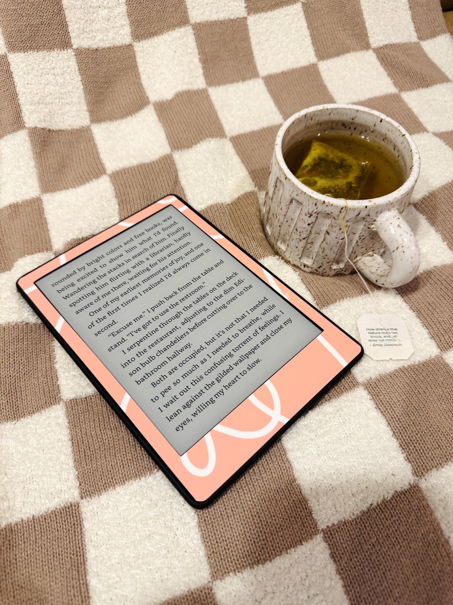Happy Place Kindle Skin