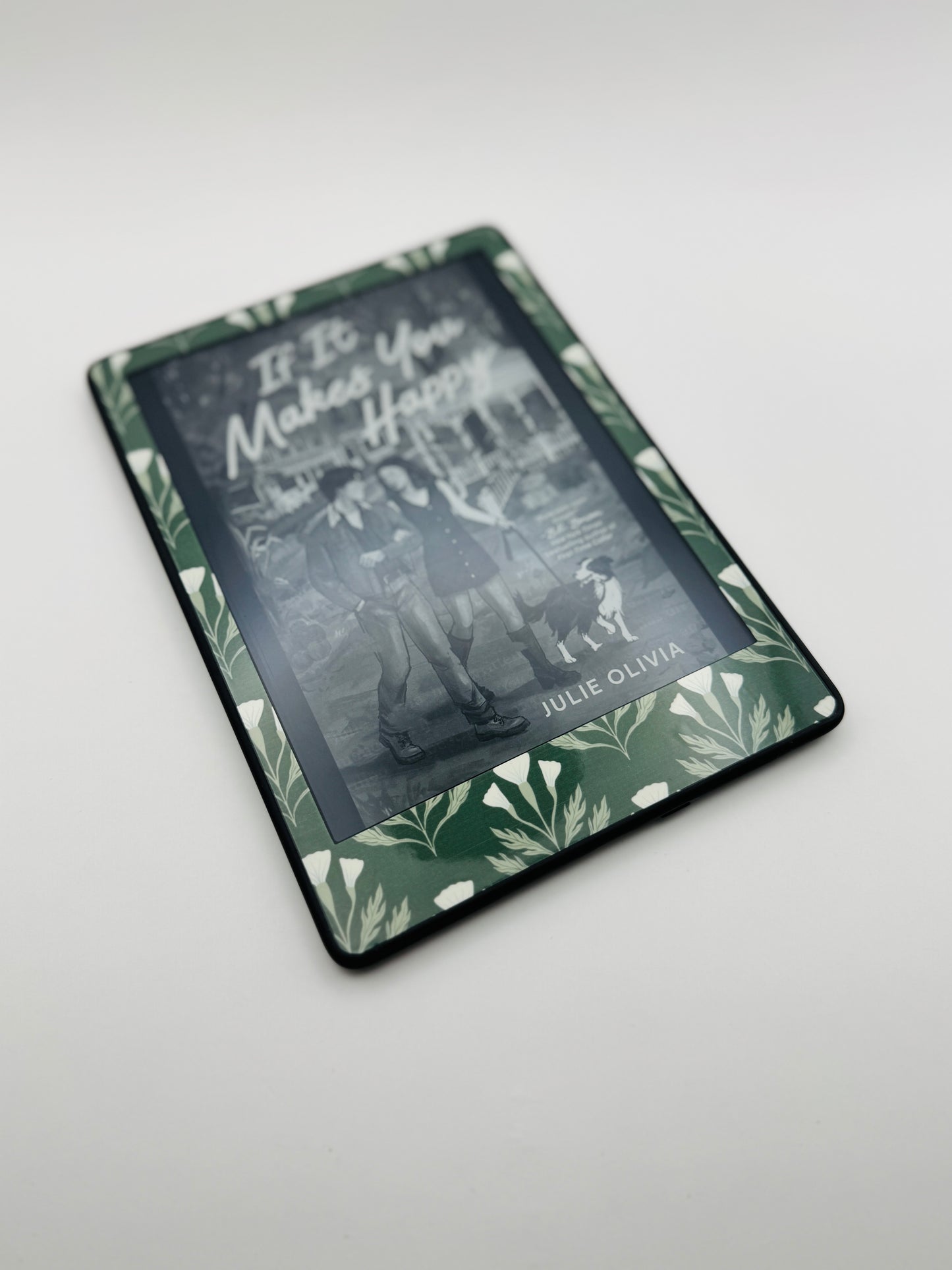 Vintage Floral Serene Kindle Skin
