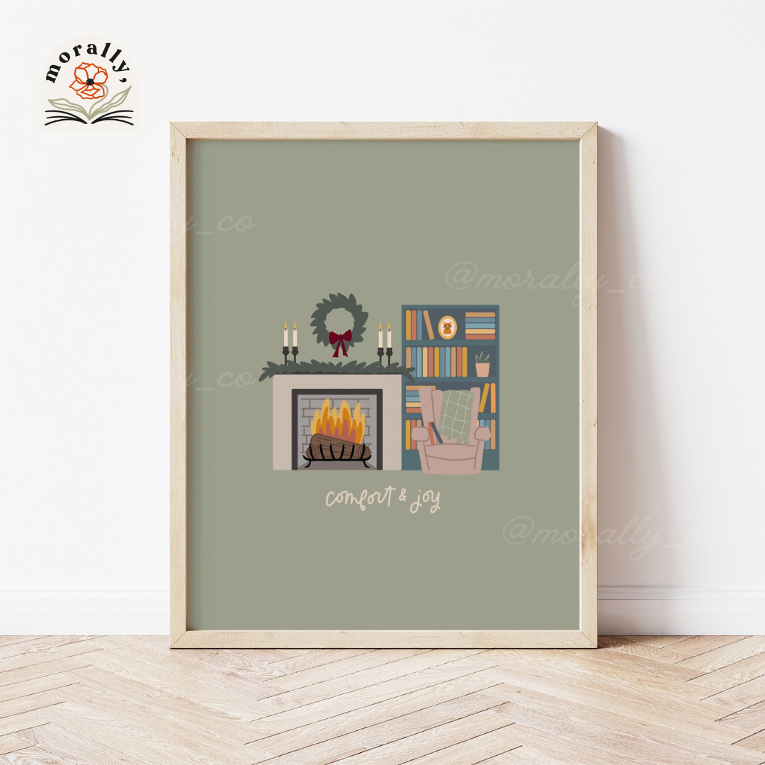 Comfort & Joy Art Print