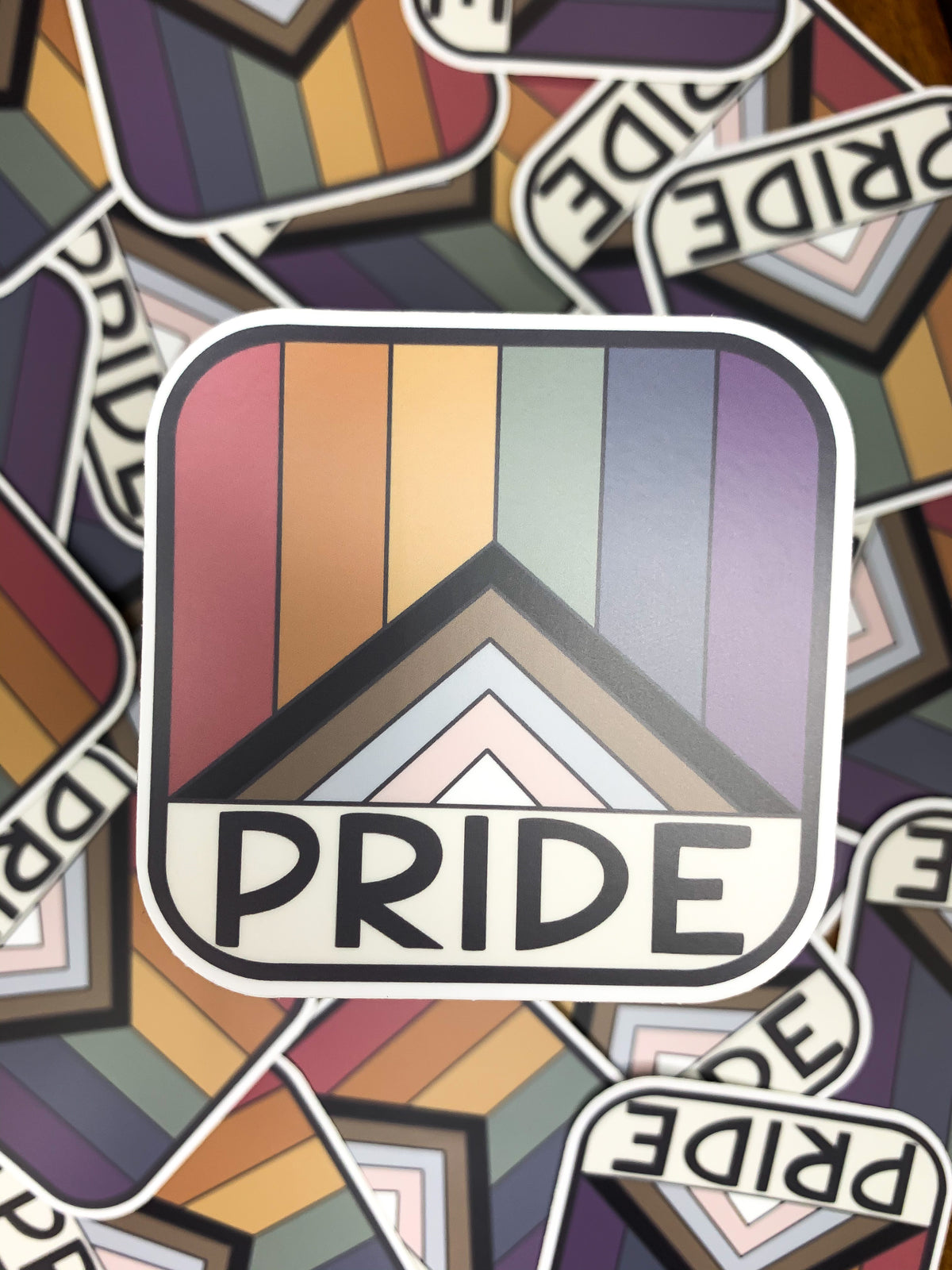 PRIDE flag sticker