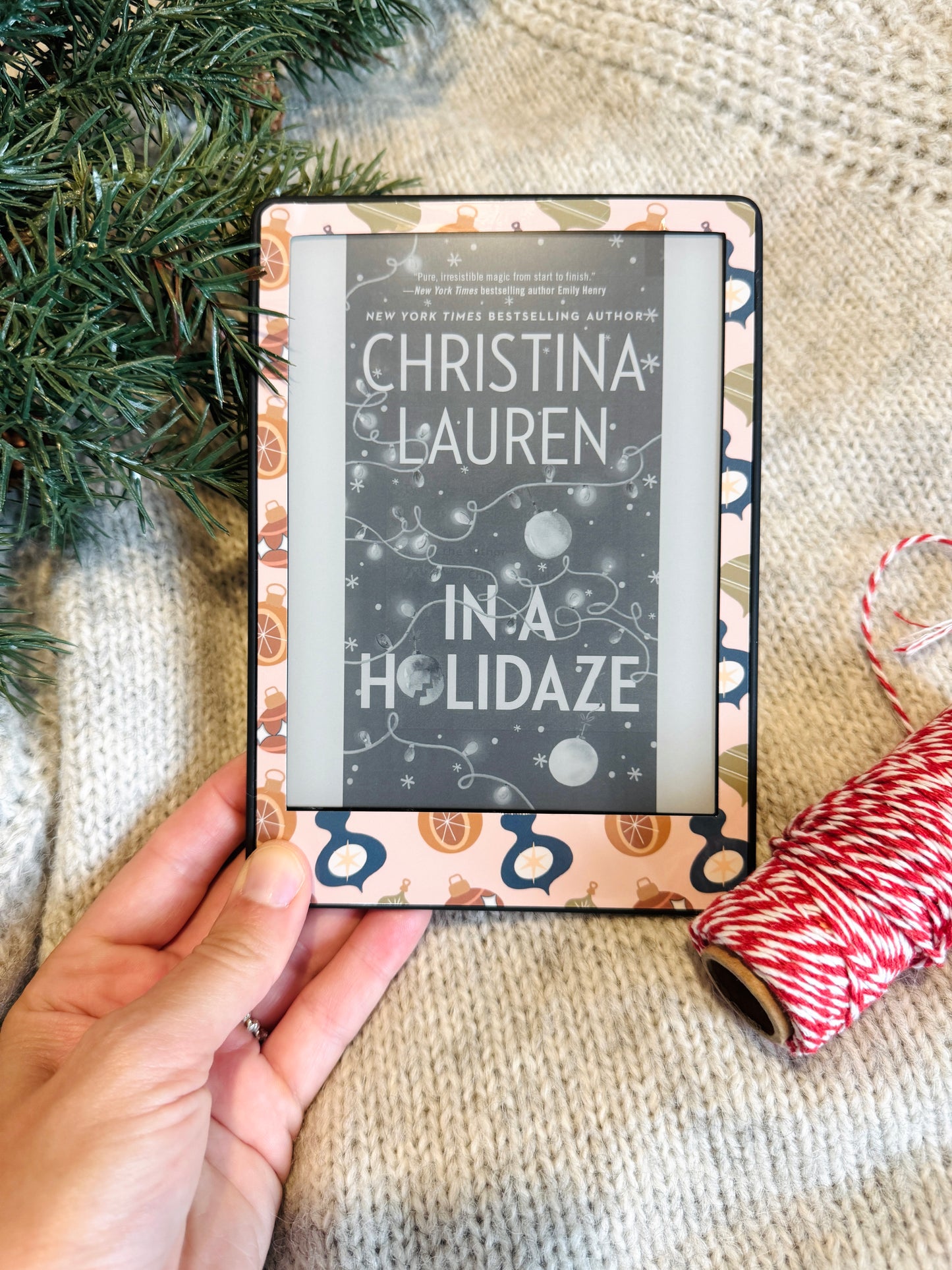 Vintage Ornaments Kindle Skin