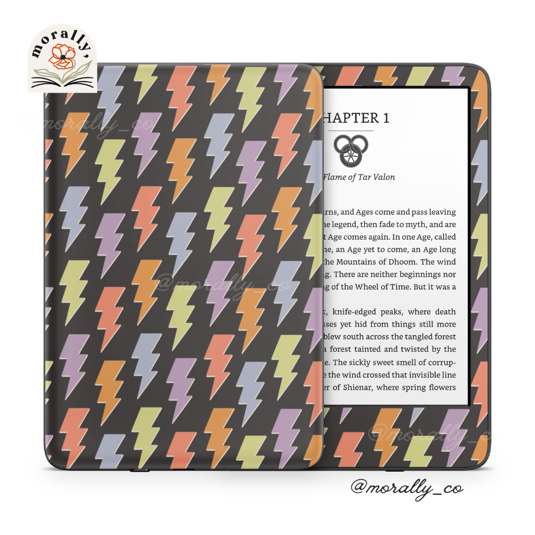 Lightning PRIDE Kindle Skin