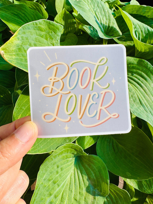 BOOK LOVER sticker