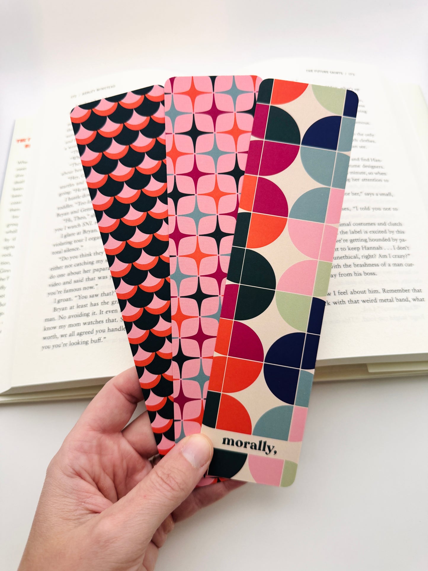 Midcentury (March) Bookmark Trio