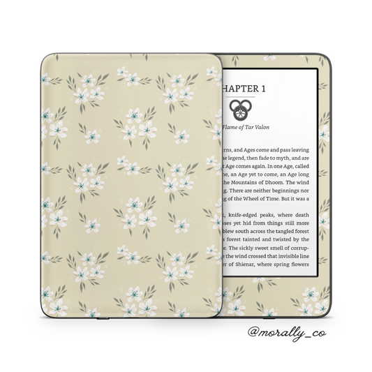 Soft Bloom Kindle Skin
