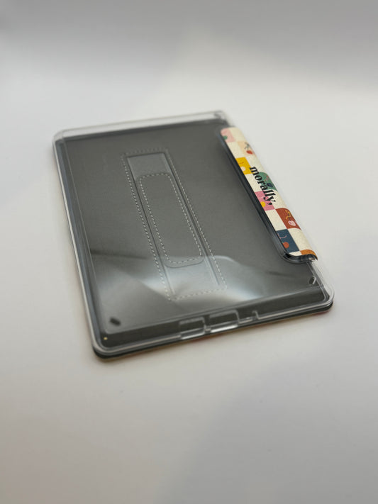 Cheeky Cherries Kindle Case with Clear Back and Hand Strap