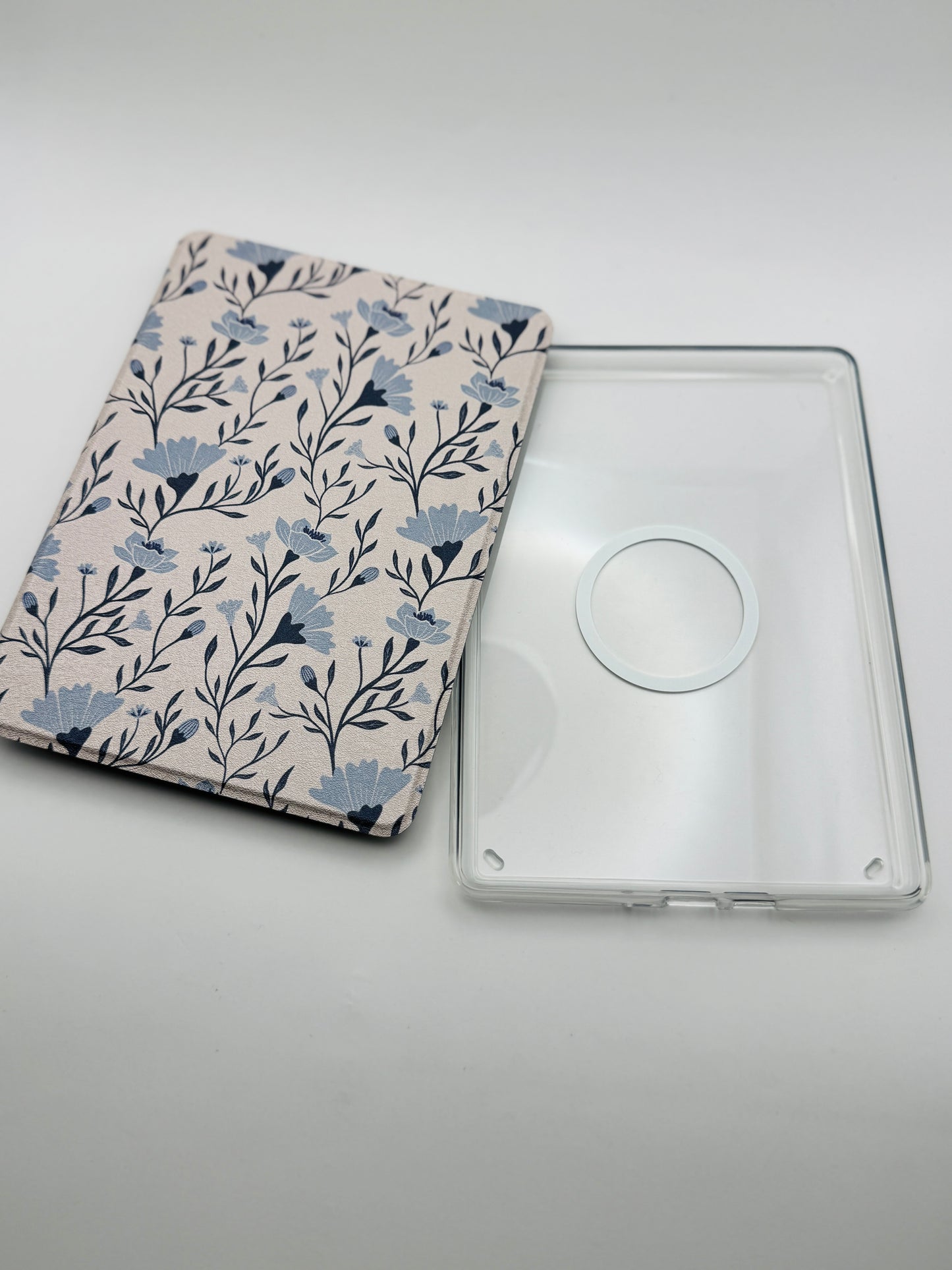 Wildflowers Kindle Case with Clear Back and Removable Cover