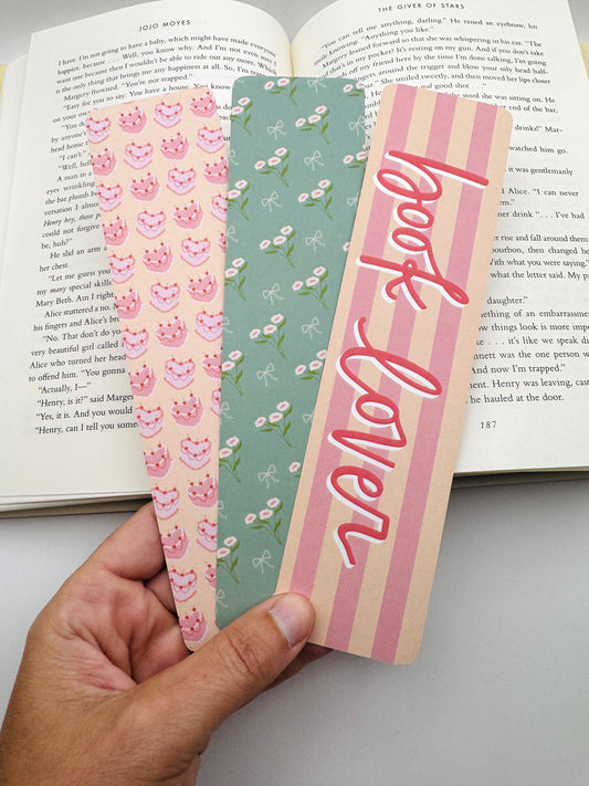 Coquette (August) Bookmark Trio