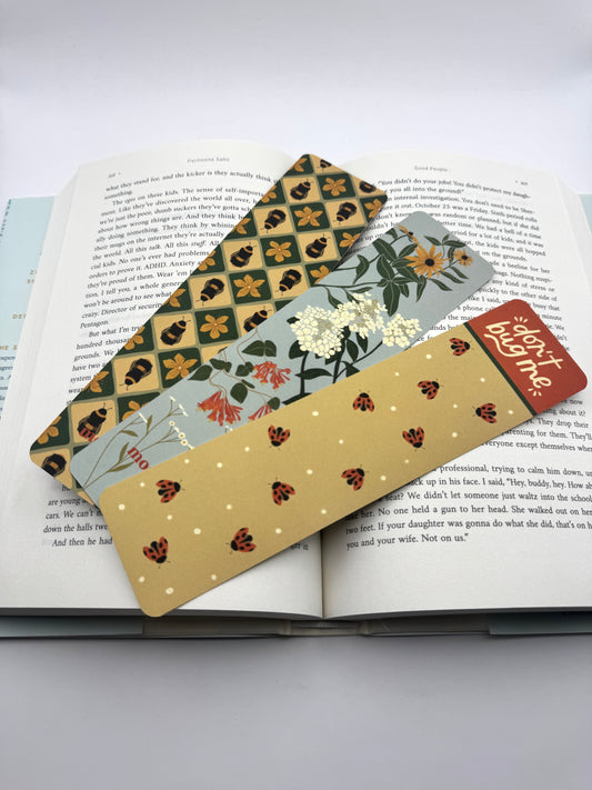 Garden (September) Bookmark Trio