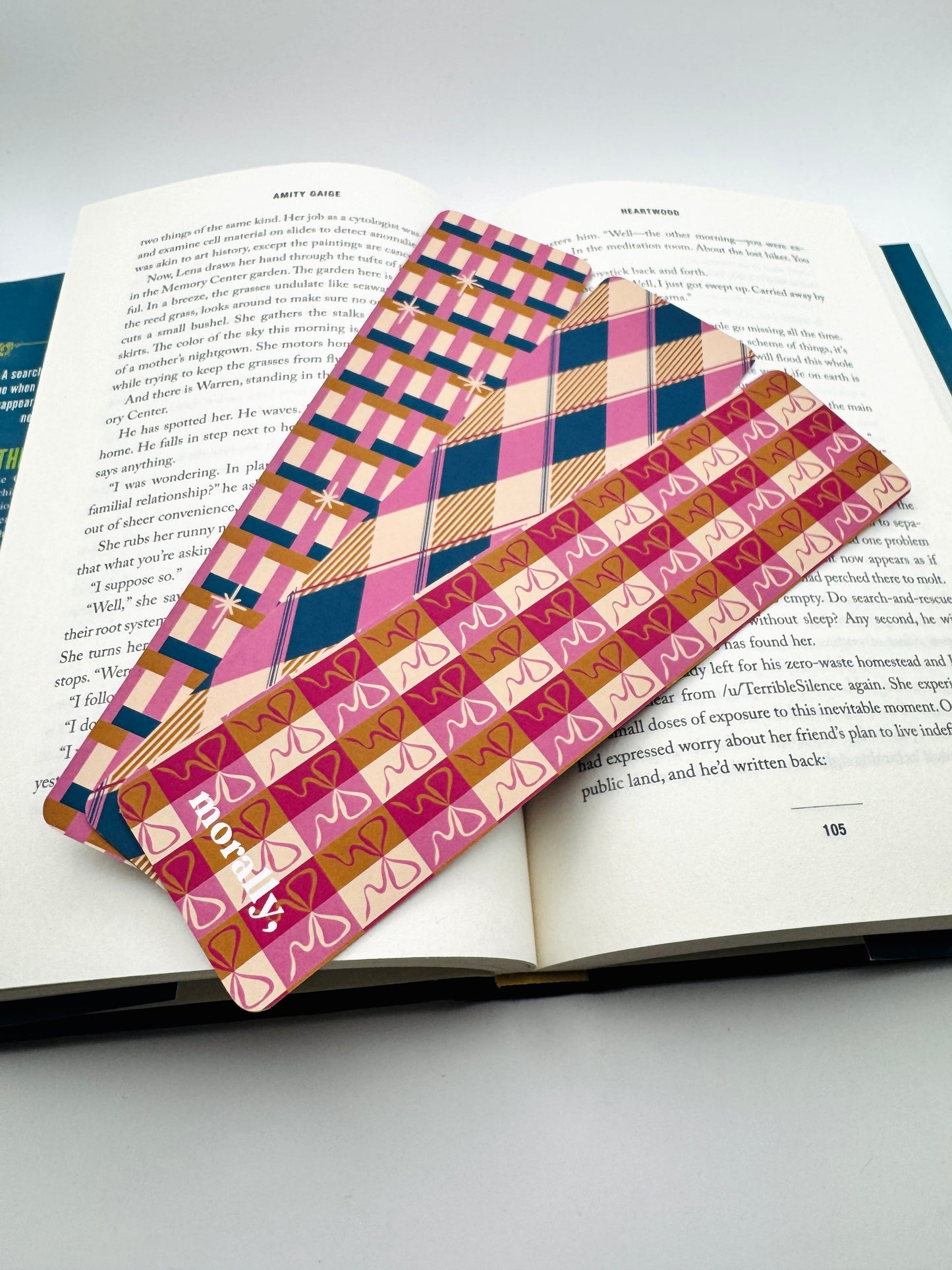 Jewel (December) Bookmark Trio