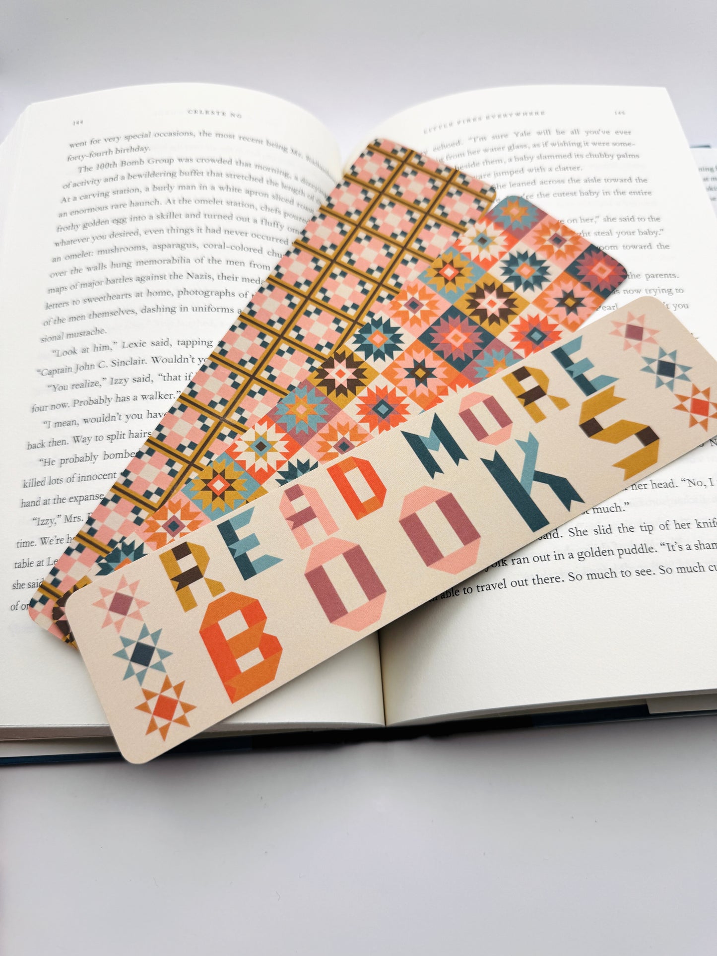 Quilted (November) Bookmark Trio