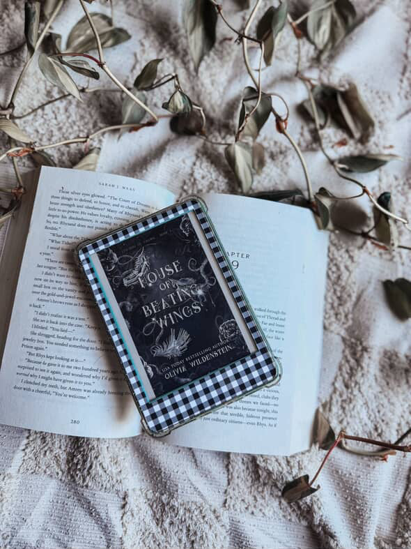 Gingham Kindle Skin