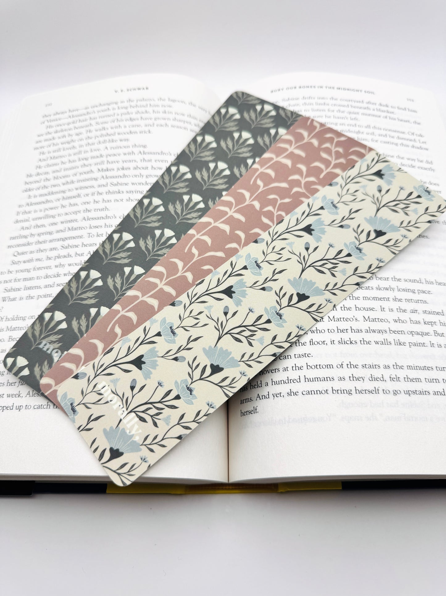 Serene (January) Bookmark Trio