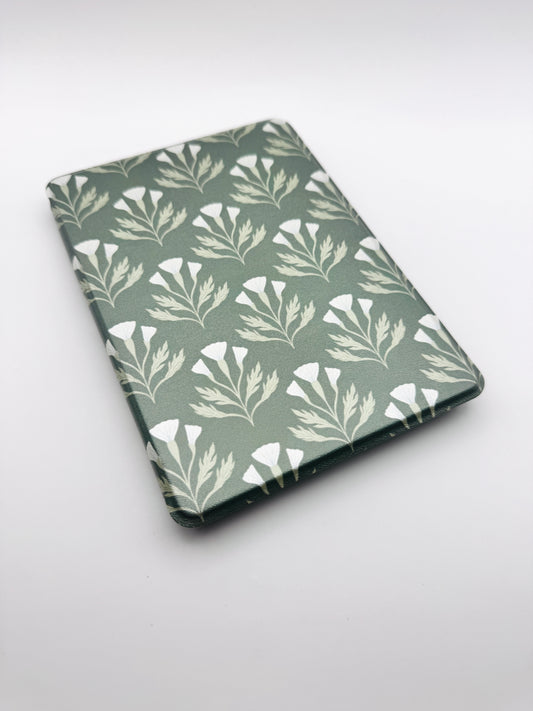 Vintage Florals Kindle Case with Back Magnet and Hand Strap