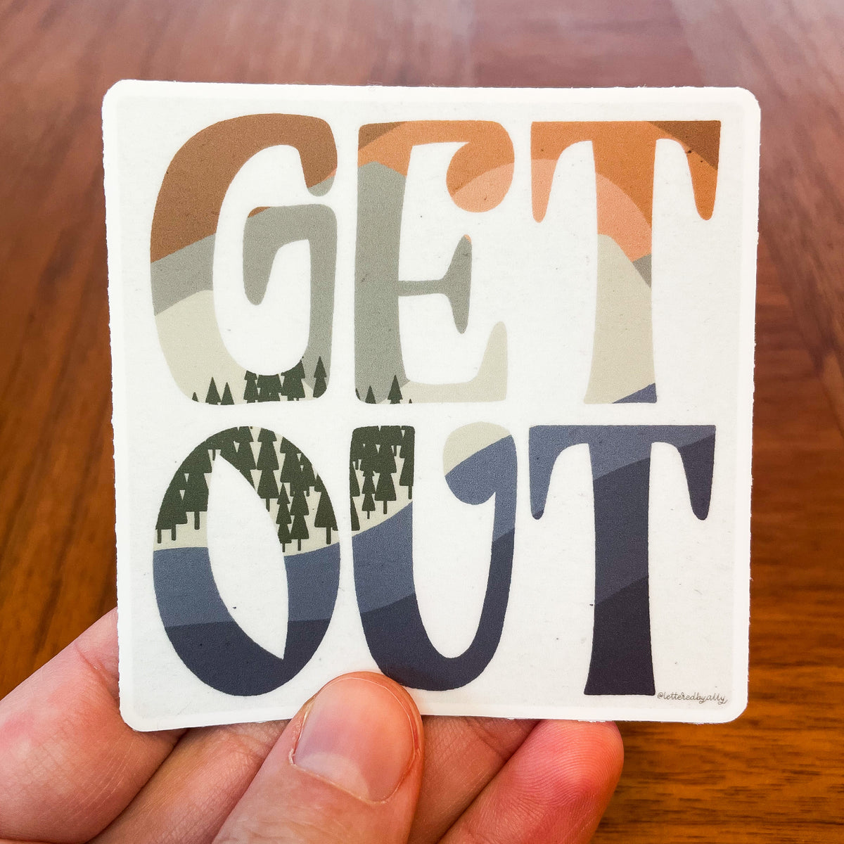 Get Out sticker