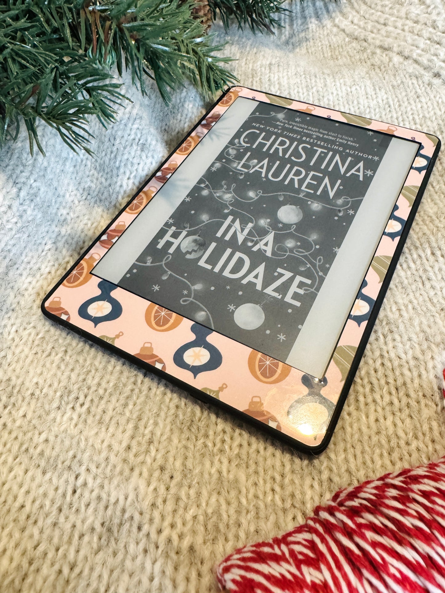 Vintage Ornaments Kindle Skin