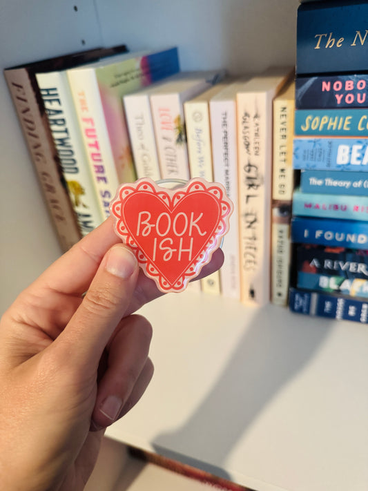 BOOKISH Coquette Heart MagSafe Kindle Grip