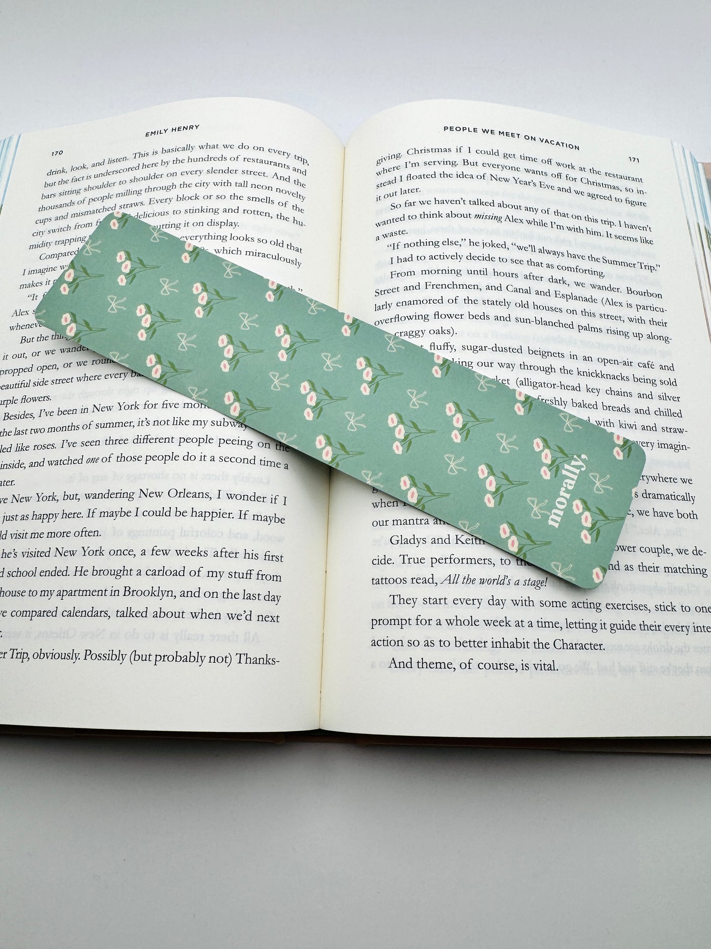 Coquette (August) Bookmark Trio