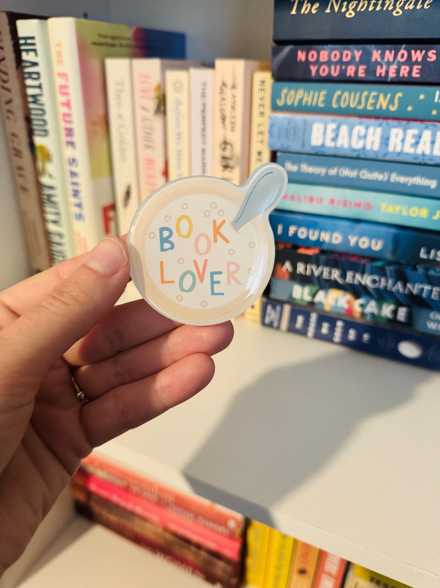 Book Lover Cereal MagSafe Kindle Grip