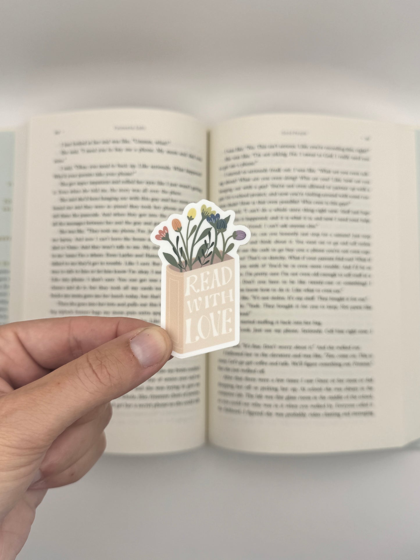 Read With Love sticker
