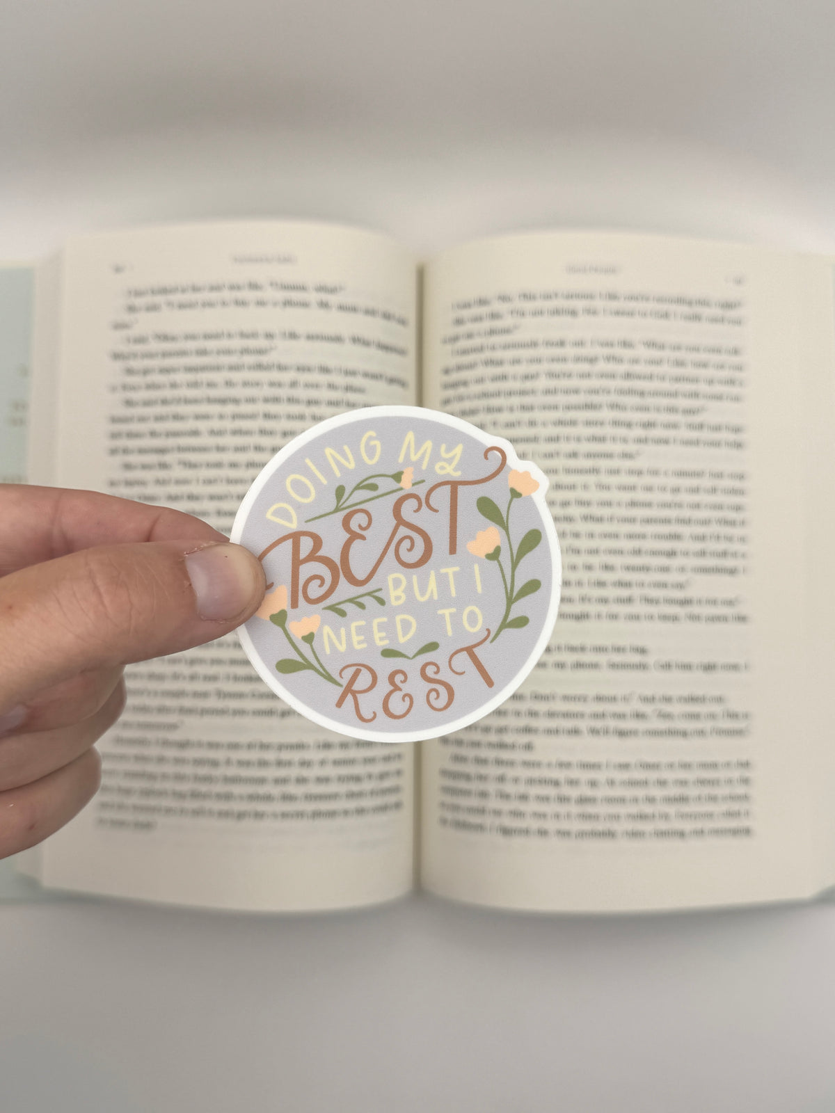 Doing My Best But I Need To Rest sticker