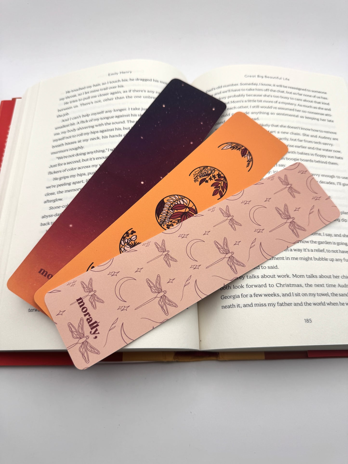Celestial (August) Bookmark Trio