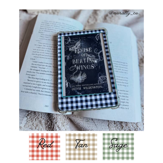 Gingham Kindle Skin